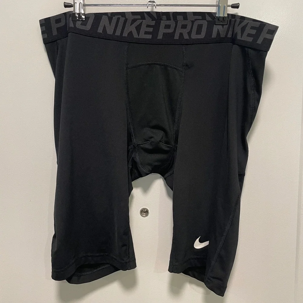 Nike Pro Dri-FIT Mens Compression Shorts Black XXL Athletic Training BV5635-010